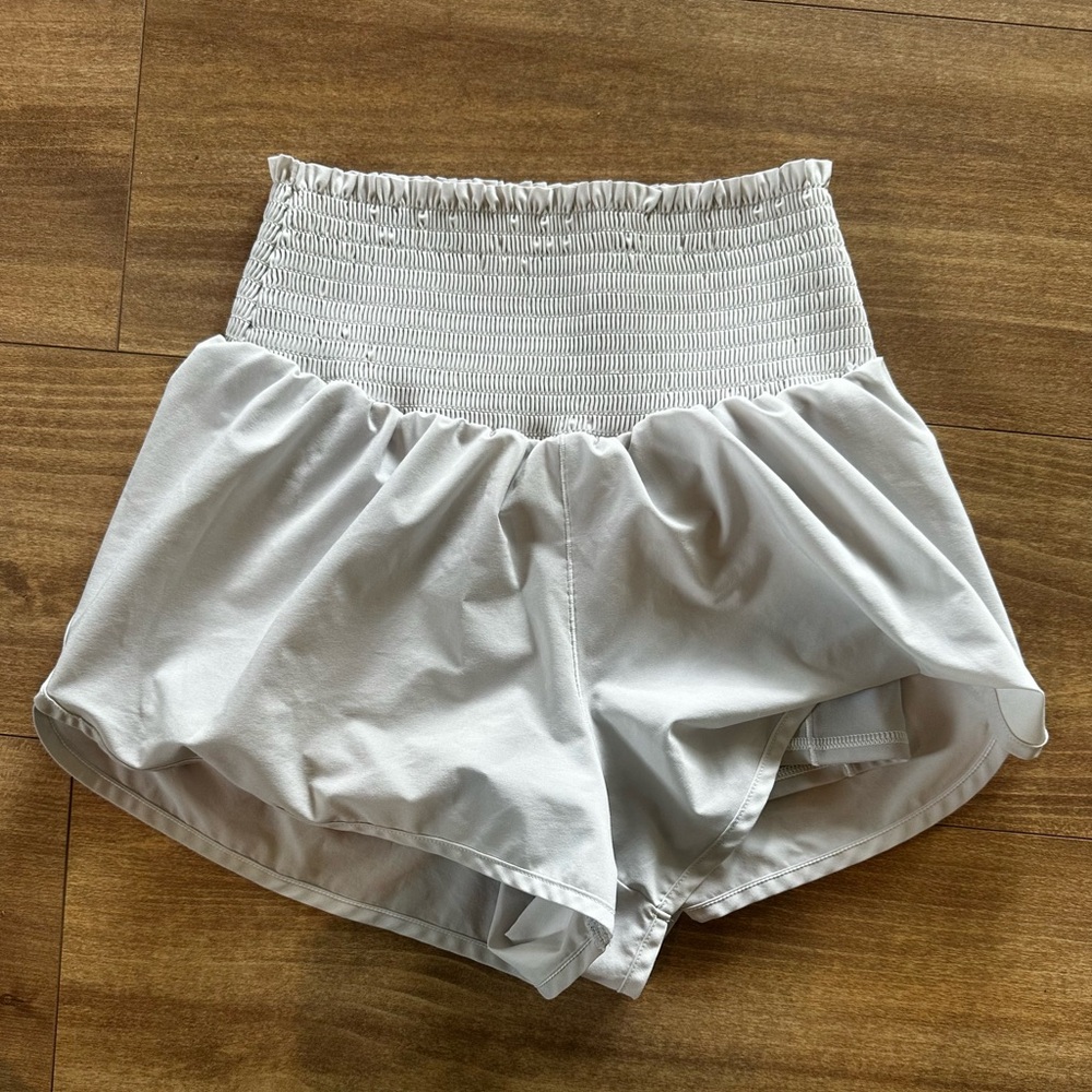 Offline by aerie white running shorts